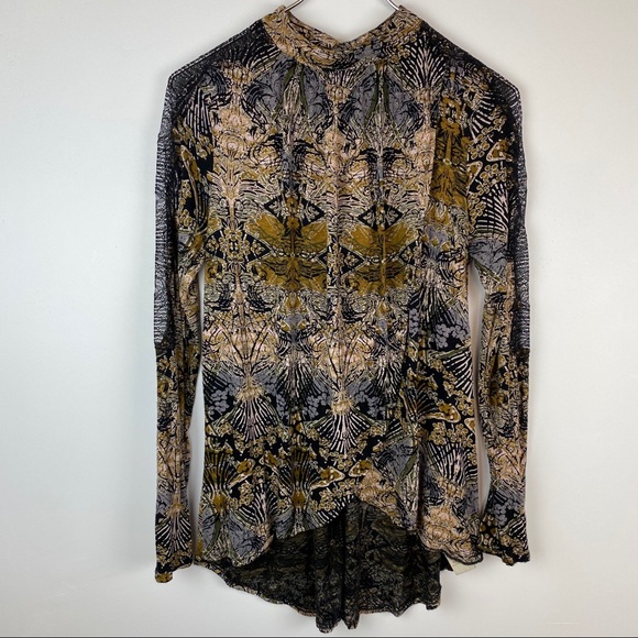 Free People Tops - Free People Nouveau Long sleeve mock neck top S
